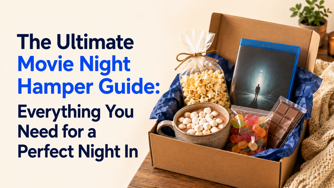 Planning the perfect night in? Our movie night hamper guide covers snacks, drinks, the film and the finishing touches for a proper cinema experience at home.