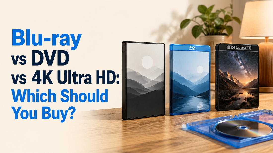 Blu-ray vs DVD vs 4K Ultra HD: Which Should You Buy?