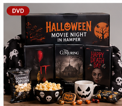 Halloween Movie Night in Hamper | DVD