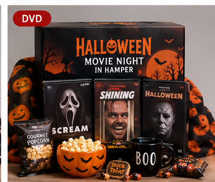 Halloween Movie Night in Hamper | DVD
